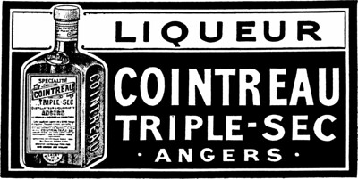 A vintage advert for Cointreau. Source: Frédéric BISSON on Flickr